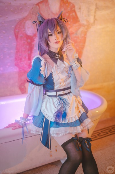 Genshin Impact - Keqing (Piercing Thunderbolt) Cosplay