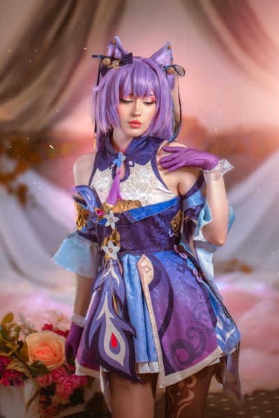 Genshin Impact - Keqing (Piercing Thunderbolt) Cosplay