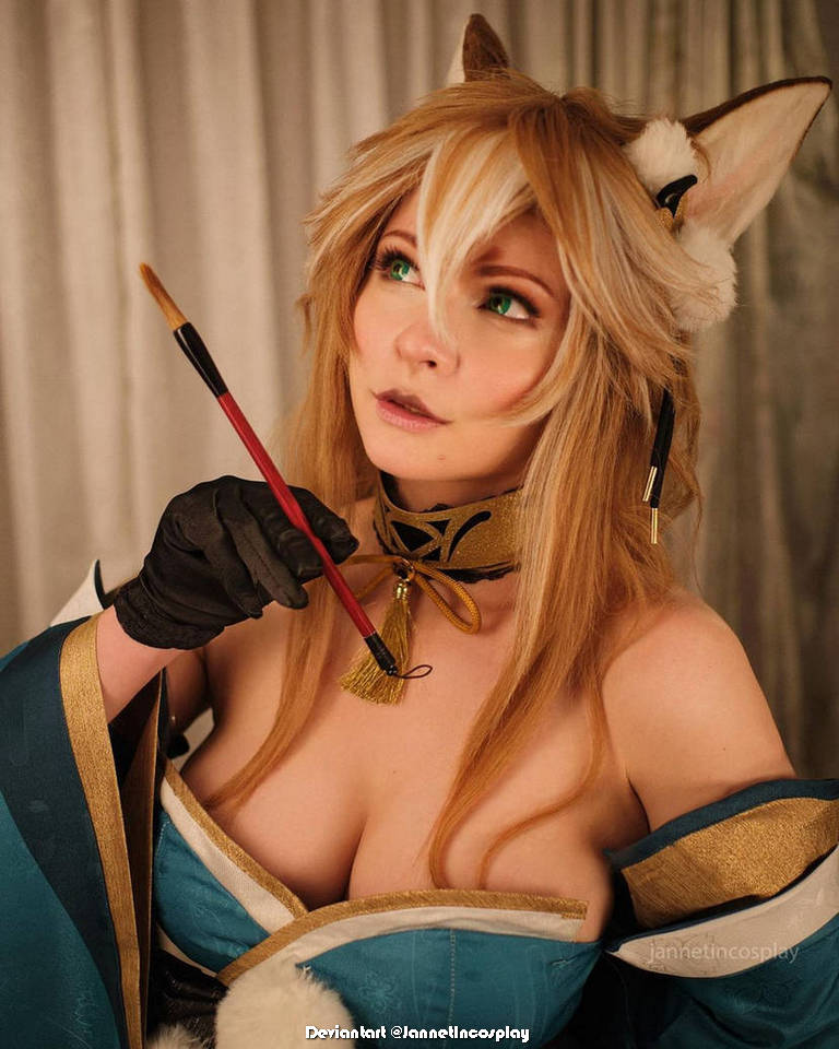 Genshin Impact - Ms. Hina Cosplay - detailed character analysis