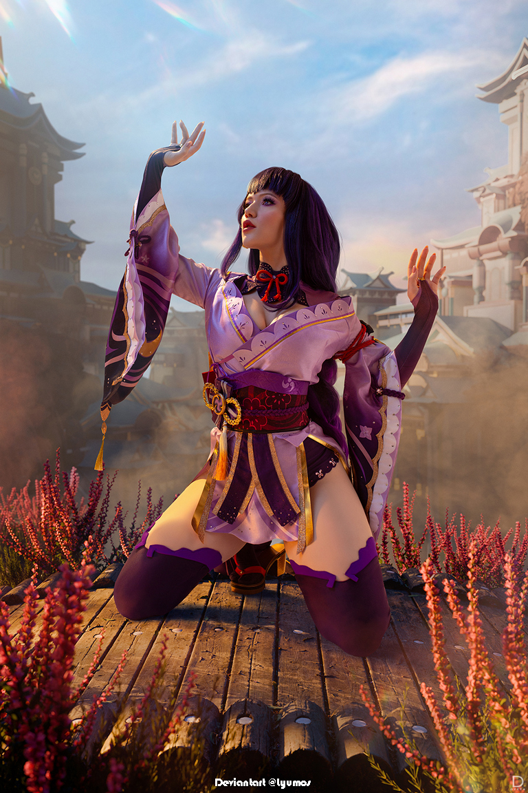 Genshin Impact Raiden Shogun Narukamis Law 01 Cosplay