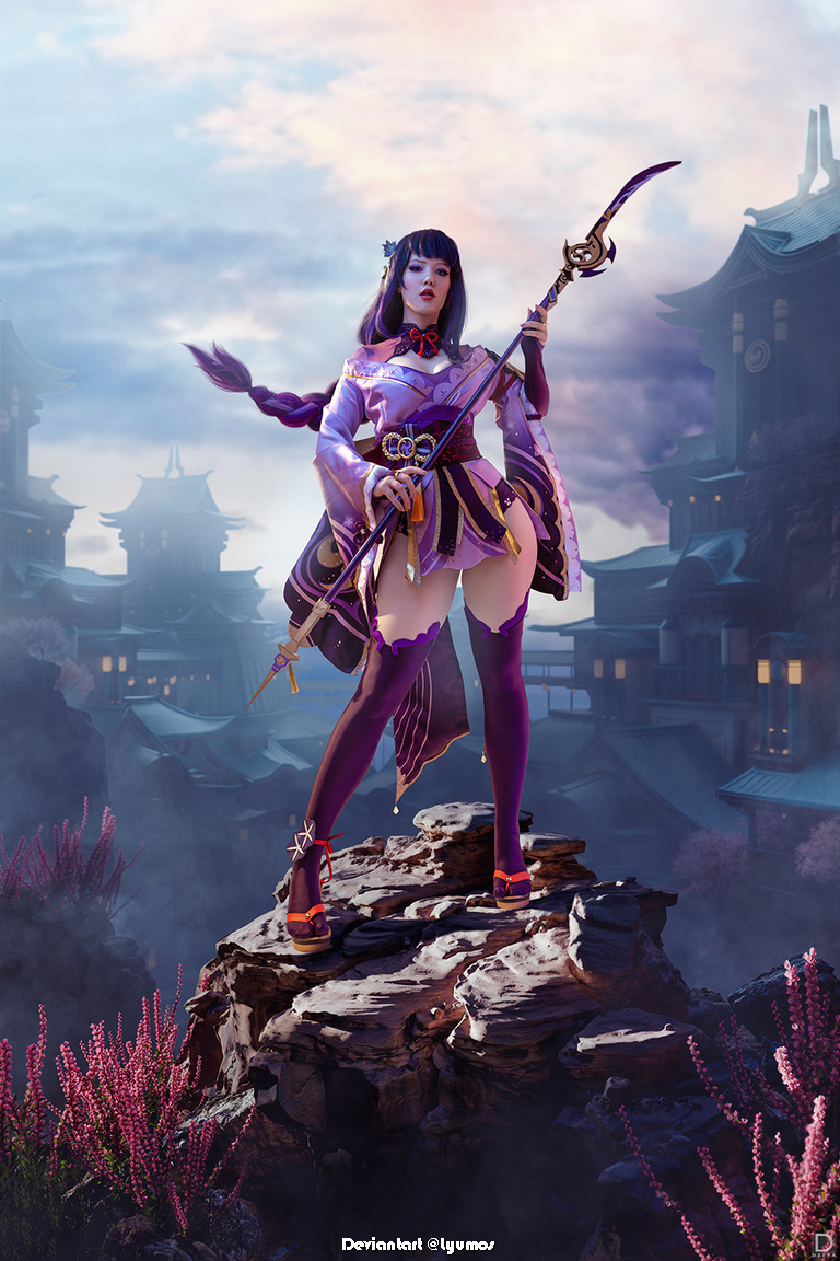 Genshin Impact Raiden Shogun Narukamis Law 01 Cosplay 3