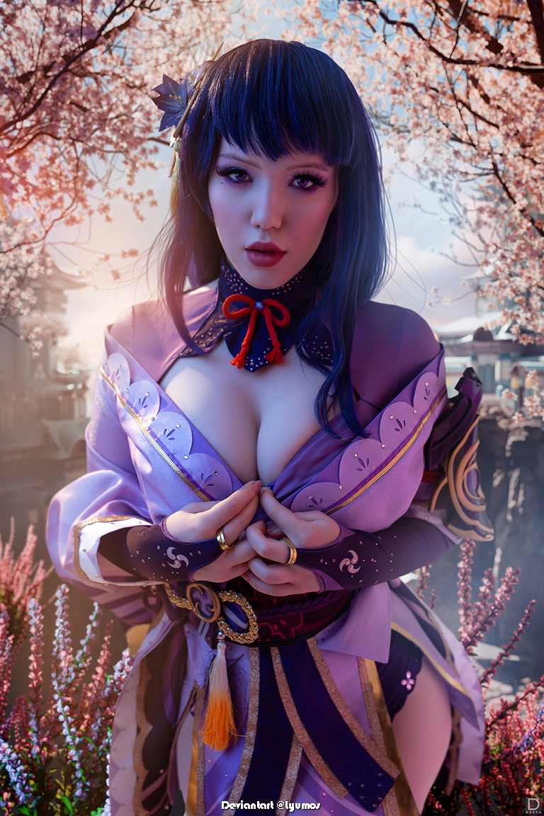 Genshin Impact Raiden Shogun Narukamis Law Cosplay 3