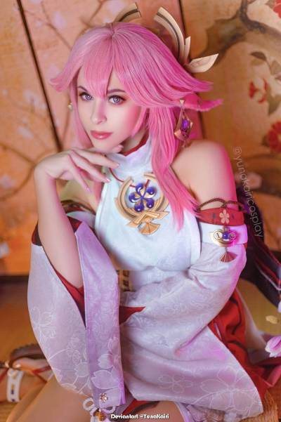 Genshin Impact - Yae Miko (Astute Amusement) (Mikos Instruction) Cosplay