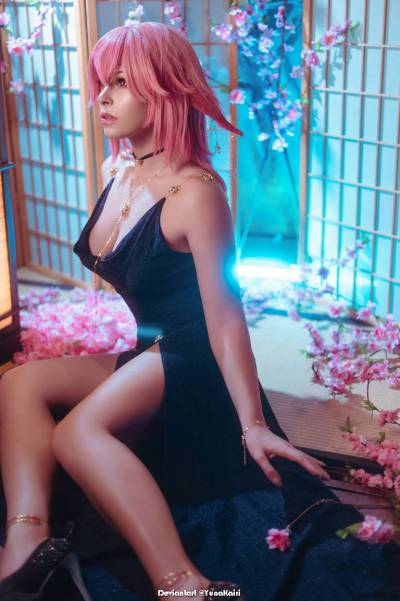 Genshin Impact - Yae Miko (Astute Amusement) (Concept) Cosplay