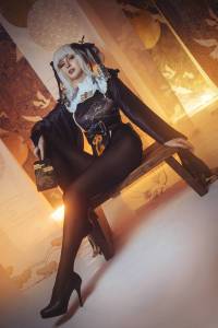 Goddess of Victory - Nikke - Blanc (White Rabbit) Cosplay