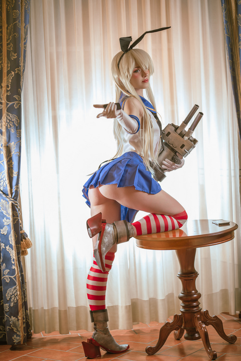 Good Smile Kantai Collection KanColle Shimakaze The Island Wind Cosplay 2