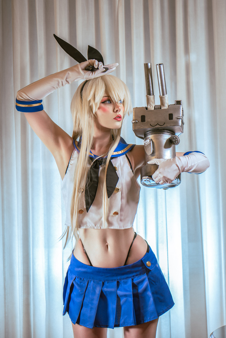 Good Smile Kantai Collection KanColle Shimakaze The Island Wind Cosplay 3