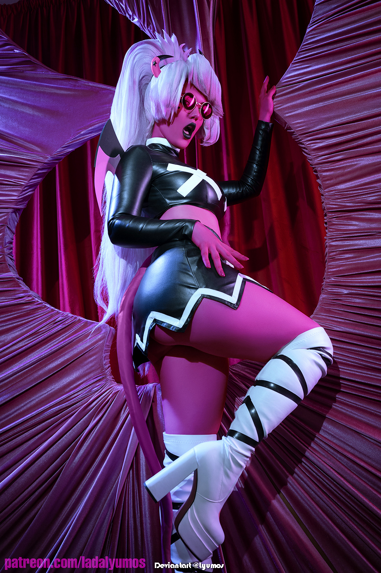 Hazbin Hotel - Verosika Mayday Cosplay - cinematic costume portrait Hazbin Hotel - Verosika Mayday Cosplay - cinematic costume portrait