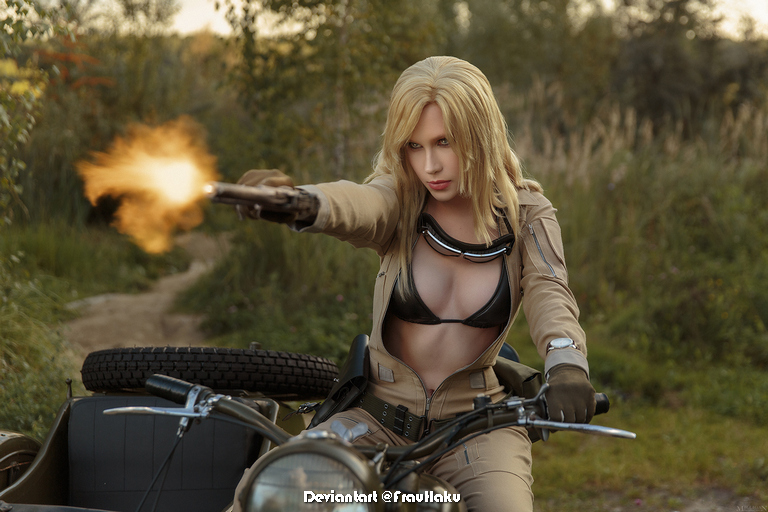 Metal Gear Solid 3 Snake Eater EVA Tatyana Cosplay 12