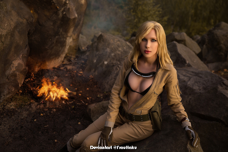 Metal Gear Solid 3 Snake Eater EVA Tatyana Cosplay 15
