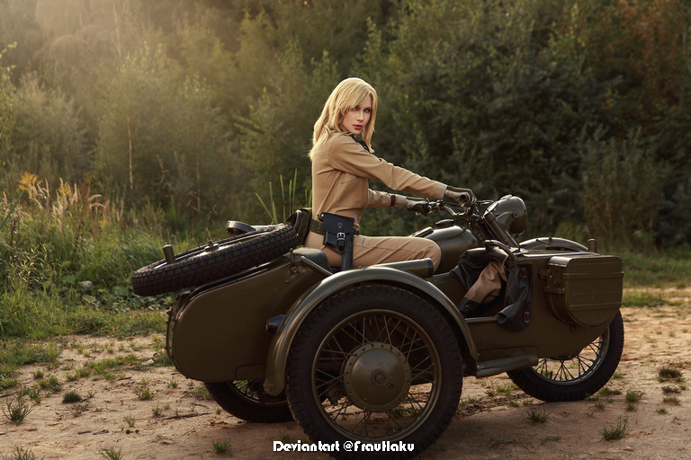 Metal Gear Solid 3 Snake Eater EVA Tatyana Cosplay 8