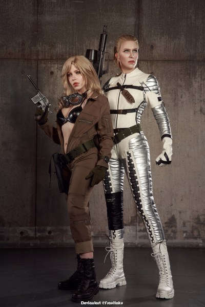 Metal Gear Solid 3 - Snake Eater - The Boss (The Joy) & EVA (Tatyana) Cosplay