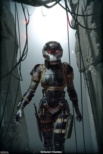 Metal Gear Solid 4 - Guns of the Patriots - Haven Trooper (FROGS) Cosplay