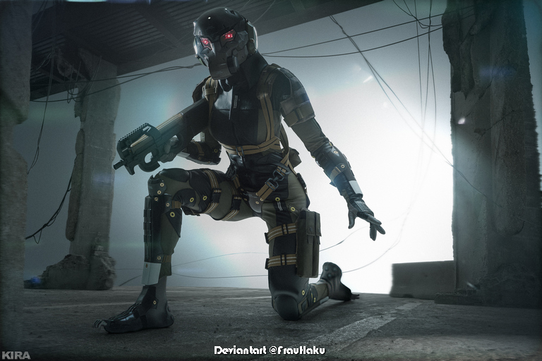 Metal Gear Solid 4 - Guns of the Patriots - Haven Trooper (FROGS) Cosplay - portrait photo