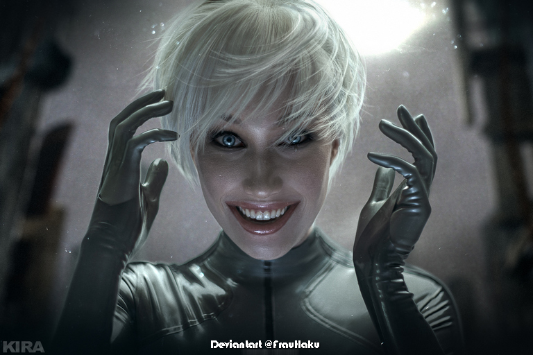 Metal Gear Solid 4 - Guns of the Patriots - Laughing Octopus (The Devils Child) Cosplay - body photo