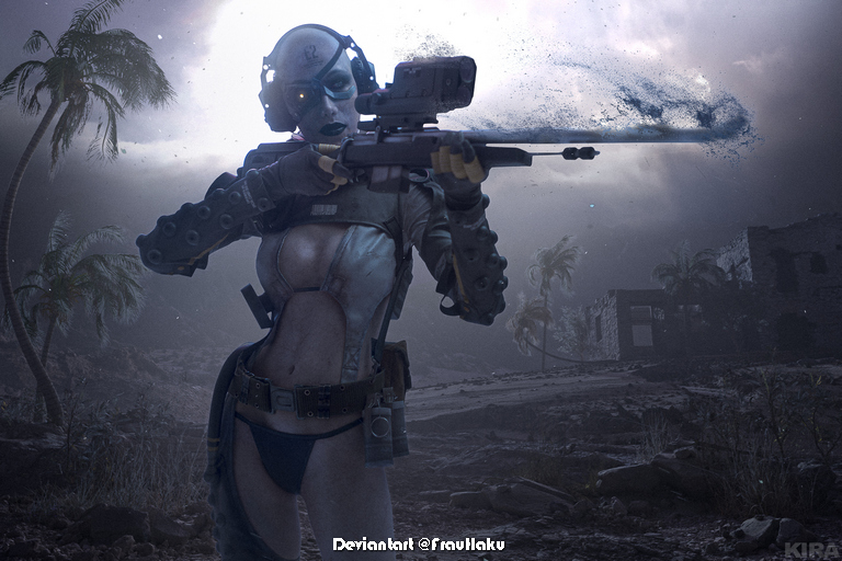 Metal Gear Solid 5 The Phantom Pain Parasite Unit Skulls The Camouflage Unit Cosplay 6