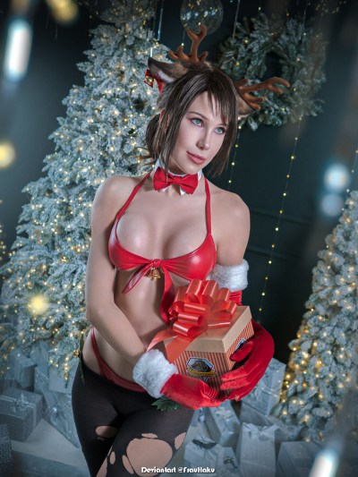 Metal Gear Solid 5 - The Phantom Pain - Sniper “Quiet” (Tixij) (Christmas) Cosplay