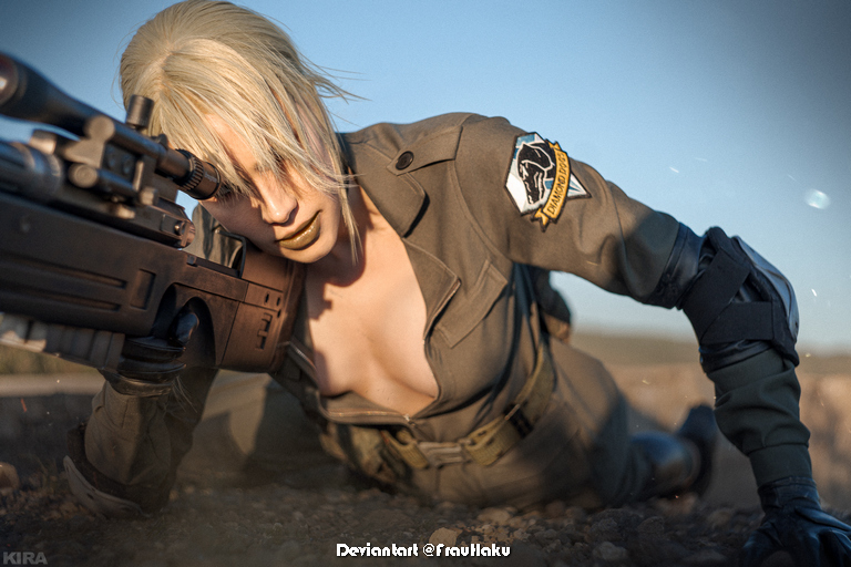 Metal Gear Solid 5 - The Phantom Pain - Sniper &ldquo;Quiet&rdquo; (Tixij) (Sniper Wolf) Cosplay - gentle showcase