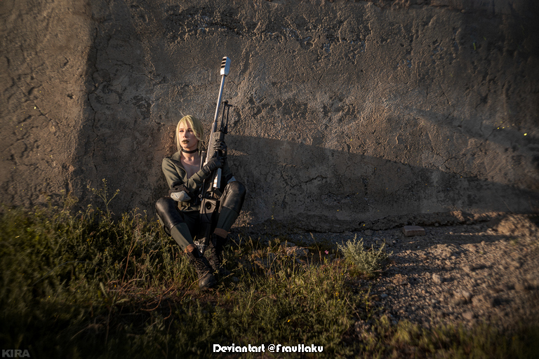 Metal Gear Solid 5 - The Phantom Pain - Sniper &ldquo;Quiet&rdquo; (Tixij) (Sniper Wolf) Cosplay - visual exploration