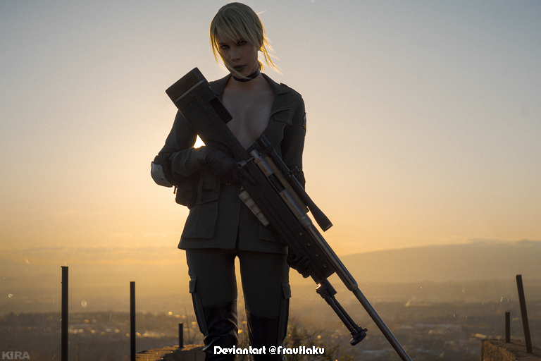 Metal Gear Solid 5 - The Phantom Pain - Sniper &ldquo;Quiet&rdquo; (Tixij) (Sniper Wolf) Cosplay - inspired capture