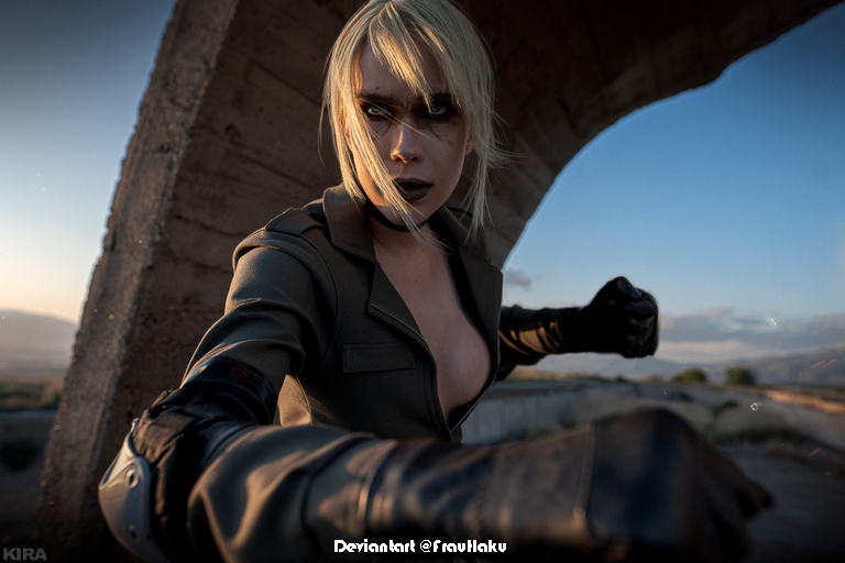 Metal Gear Solid 5 - The Phantom Pain - Sniper &ldquo;Quiet&rdquo; (Tixij) (Sniper Wolf) Cosplay - light aesthetic
