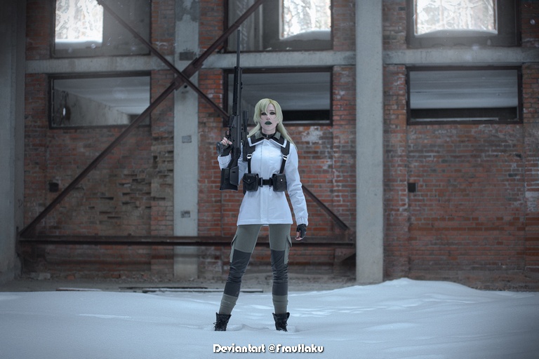 Metal Gear Solid - The Twin Snakes - Sniper Wolf Cosplay - body photo Metal Gear Solid - The Twin Snakes - Sniper Wolf Cosplay - body photo