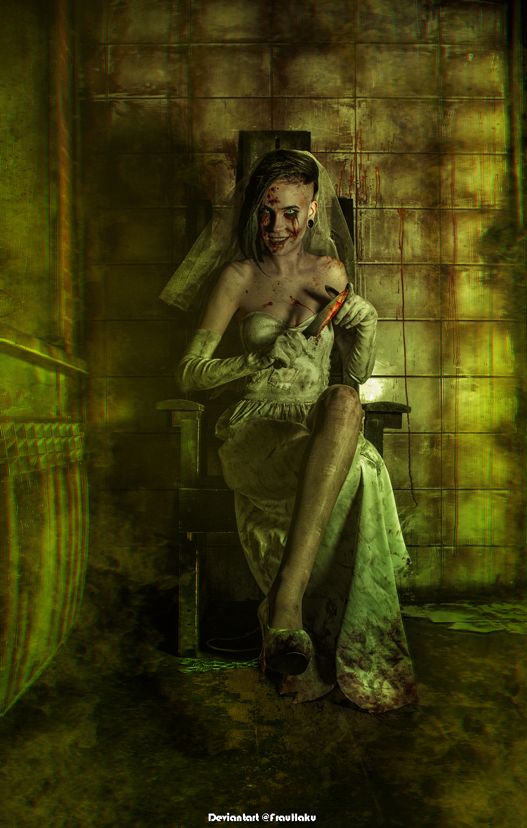 Outlast - Whistleblower - Edward Gluskin (The Groom) (Female) Cosplay - gentle showcase