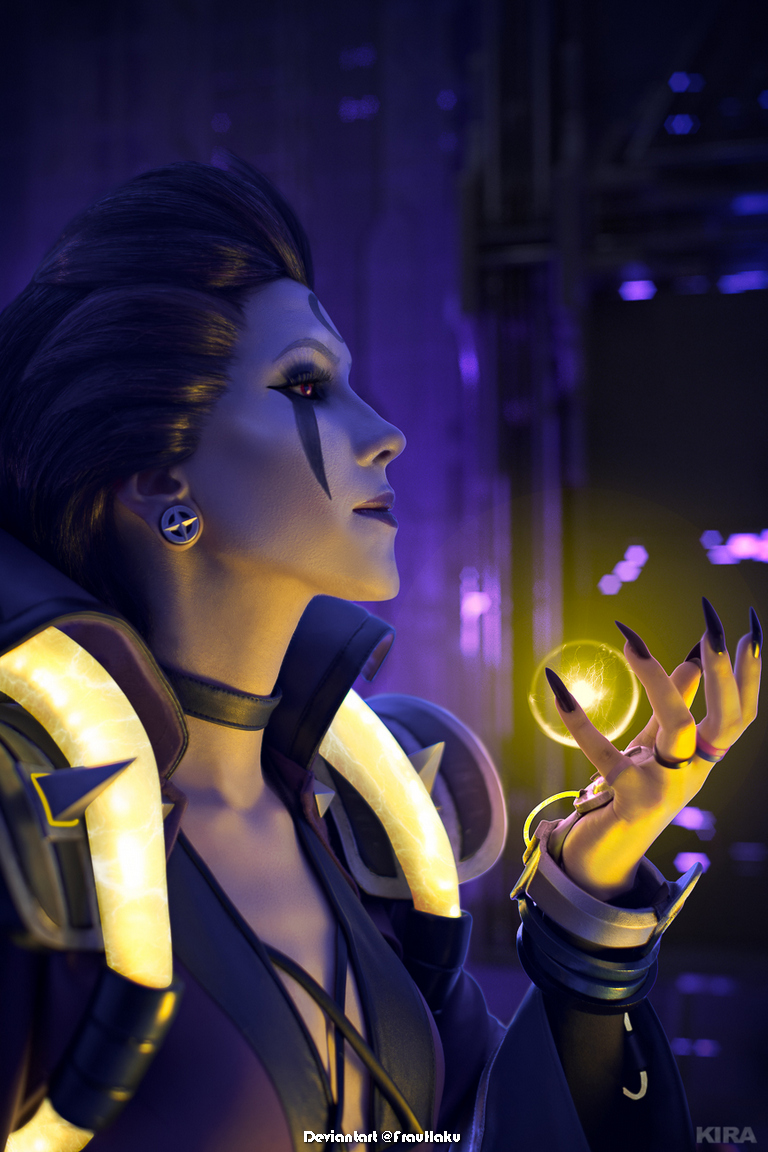 Overwatch - Moira O Deorain (Moon) Cosplay - recreation