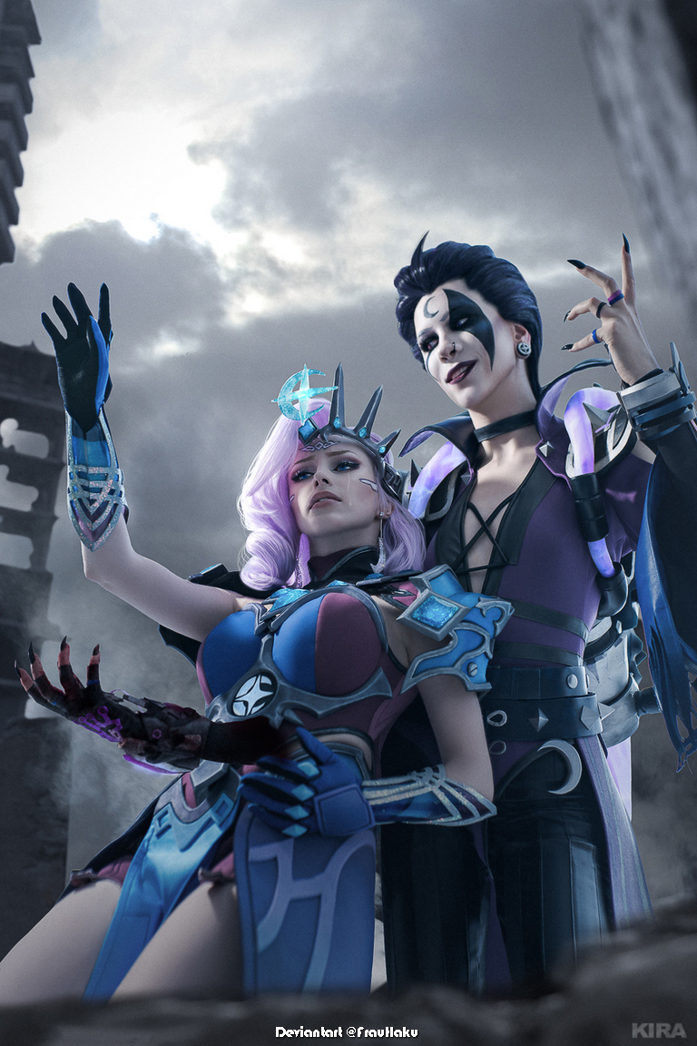 Overwatch - Moira O Deorain (Moon) &amp; Mercy (Angela Ziegler) (Atlantic) Cosplay - cosplay study