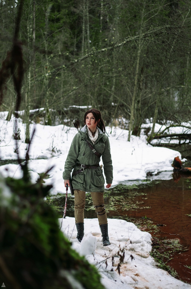 Rise of the Tomb Raider - Lara Croft (Remnant Jacket) (Concept) Cosplay - portrait photo Rise of the Tomb Raider - Lara Croft (Remnant Jacket) (Concept) Cosplay - portrait photo