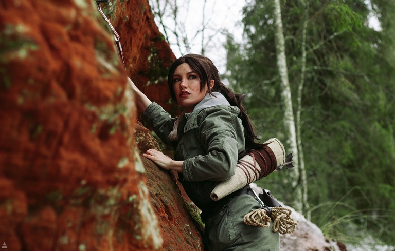 Rise of the Tomb Raider - Lara Croft (Remnant Jacket) (Concept) Cosplay - cosplay study Rise of the Tomb Raider - Lara Croft (Remnant Jacket) (Concept) Cosplay - cosplay study