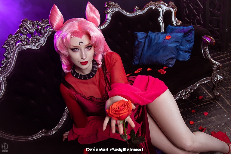 Sailor Moon Black Lady Chibiusa Tsukino Cosplay 2