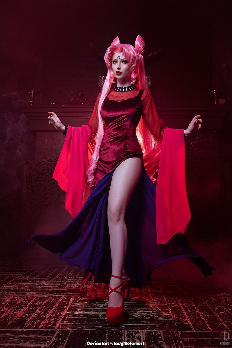 Sailor Moon Black Lady Chibiusa Tsukino Cosplay 7