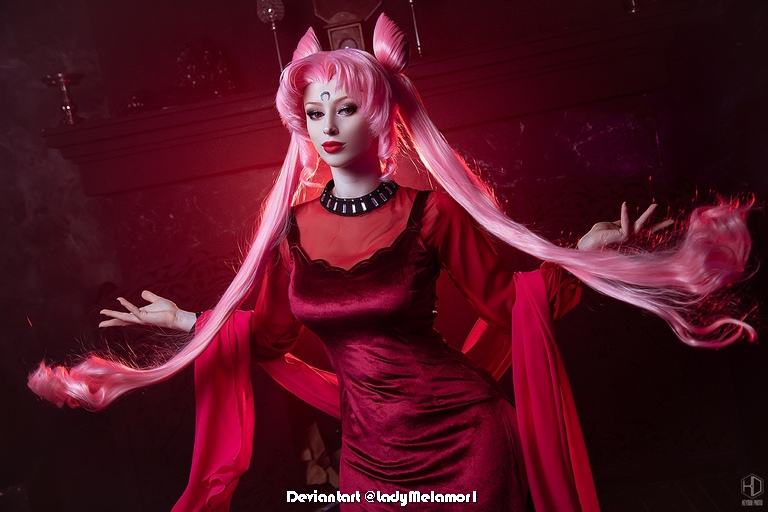Sailor Moon Black Lady Chibiusa Tsukino Cosplay 8