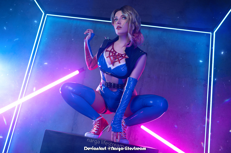 Spider-Gwen - Gwenom (Gwen Stacy) (Concept) Cosplay - sophisticated portrait