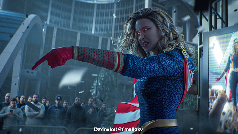 The Boys - Homelander (The Worlds Greatest Superhero) (Female) Cosplay - anime costume The Boys - Homelander (The Worlds Greatest Superhero) (Female) Cosplay - anime costume