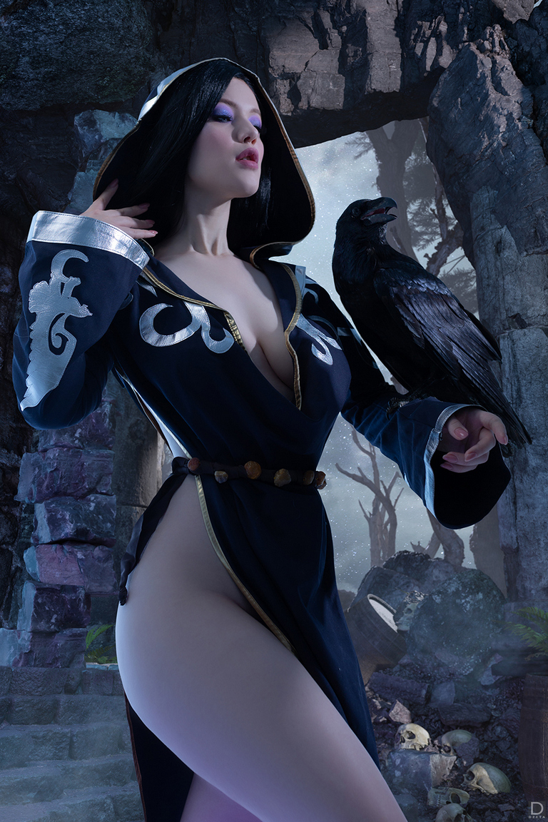 The Elder Scrolls 5 Skyrim Nocturnal Night Mistress Cosplay 2