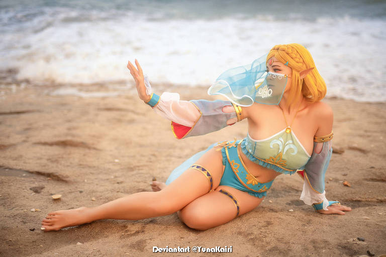 The Legend of Zelda Breath of the Wild Princess Zelda Cosplay 2