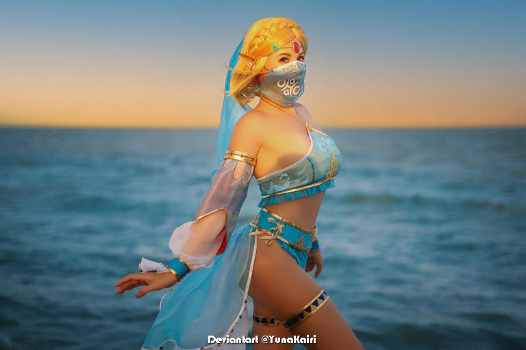 The Legend of Zelda Breath of the Wild Princess Zelda Cosplay 3