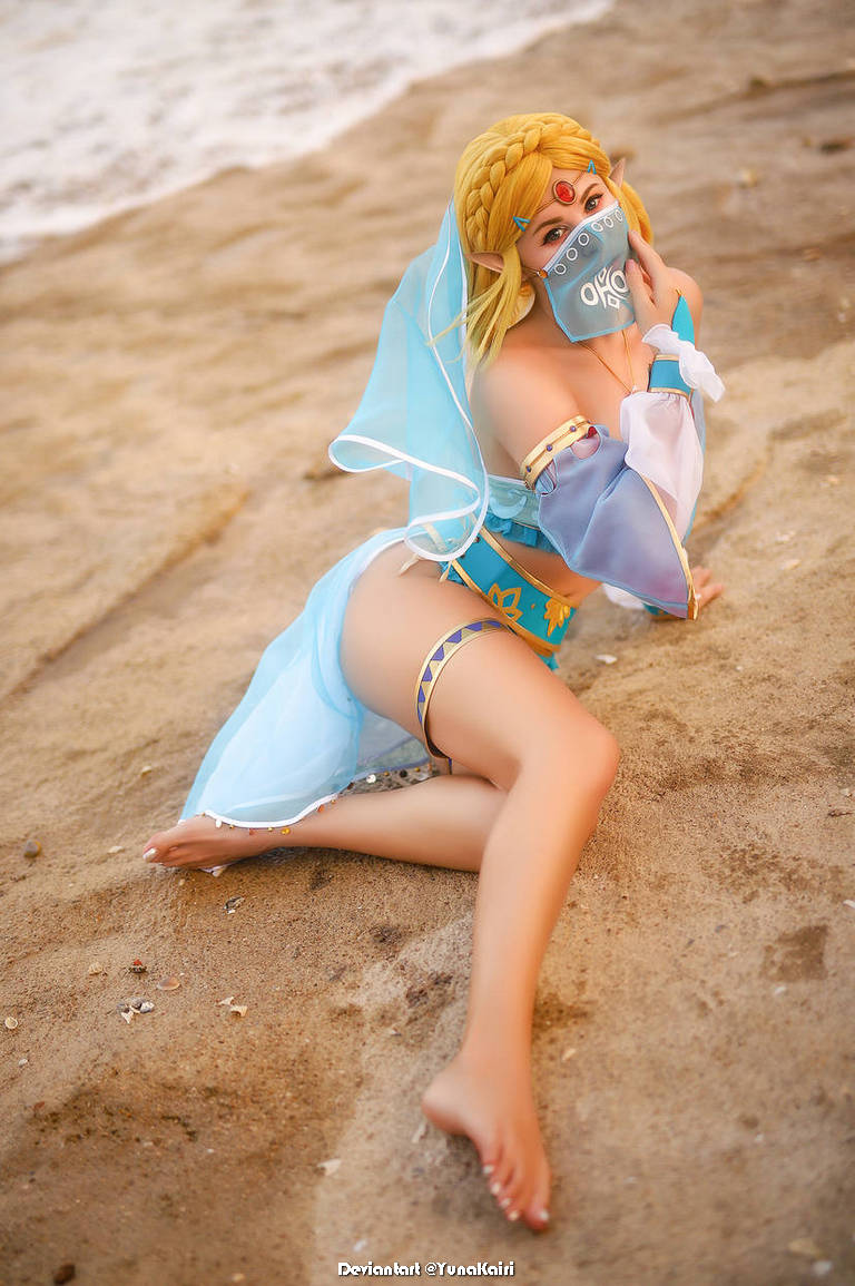 The Legend of Zelda Breath of the Wild Princess Zelda Cosplay 4