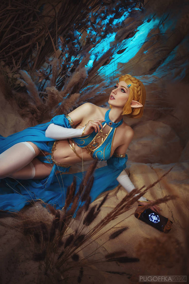 The Legend of Zelda - Breath of the Wild - Princess Zelda (Lingerie) Cosplay - mature capture
