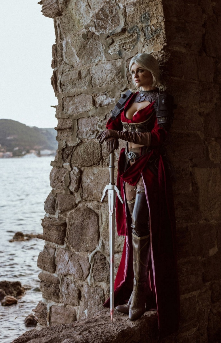 The Witcher 3 - Wild Hunt - Ciri (Cirilla Fiona Elen Riannon) (Concept) Cosplay - delicate portrait The Witcher 3 - Wild Hunt - Ciri (Cirilla Fiona Elen Riannon) (Concept) Cosplay - delicate portrait