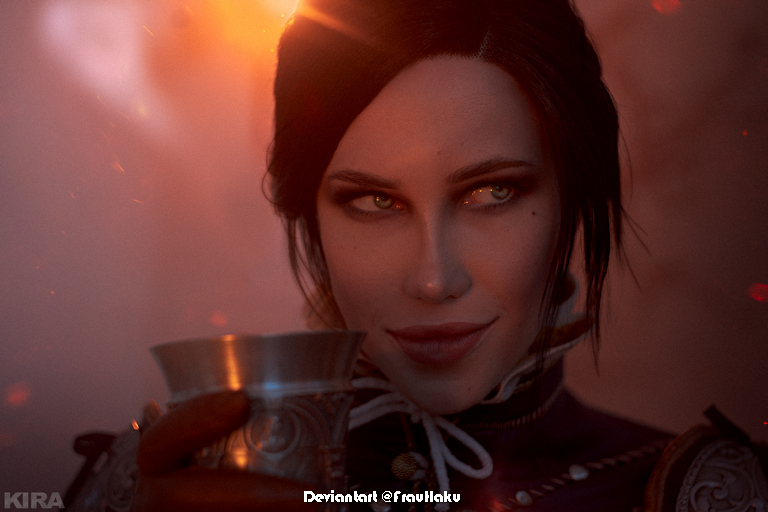 The Witcher 3 Wild Hunt Blood and Wine Syanna Sylvia Anna Cosplay 13