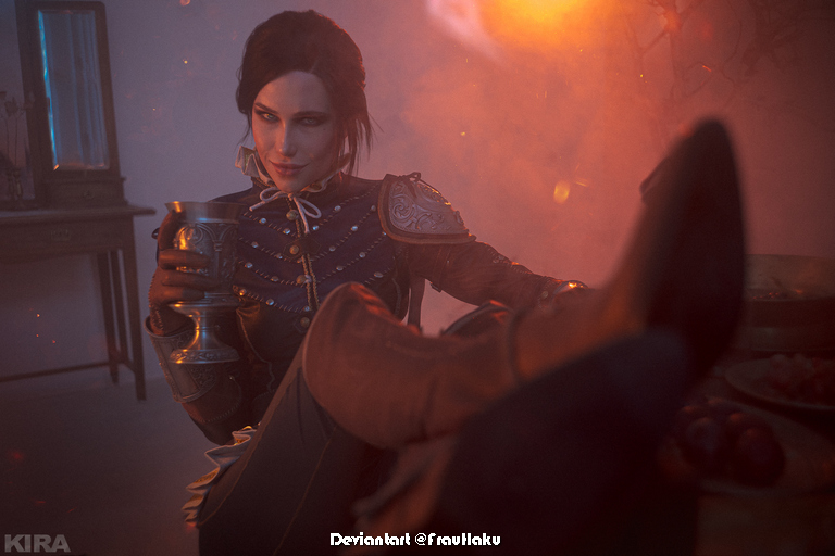 The Witcher 3 Wild Hunt Blood and Wine Syanna Sylvia Anna Cosplay 14