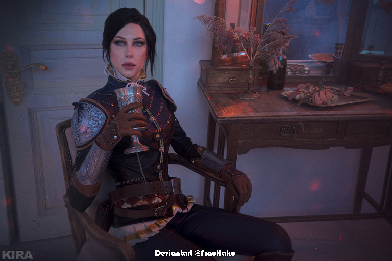 The Witcher 3 Wild Hunt Blood and Wine Syanna Sylvia Anna Cosplay 3