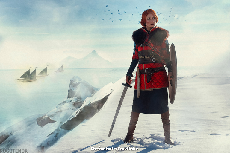 The Witcher 3 - Wild Hunt - Cerys an Craite (Sparrowhawk) Cosplay - portrait photo The Witcher 3 - Wild Hunt - Cerys an Craite (Sparrowhawk) Cosplay - portrait photo