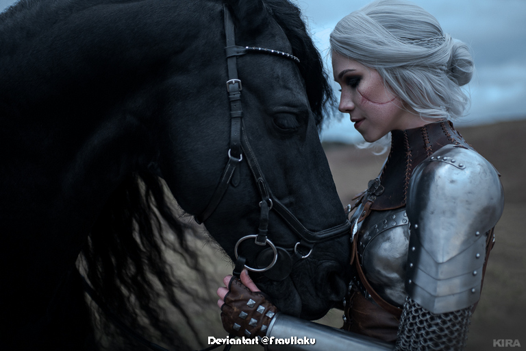 The Witcher 3 - Wild Hunt - Ciri (Cirilla Fiona Elen Riannon) (Klaus Wittmann) (Concept) Cosplay - recreation
