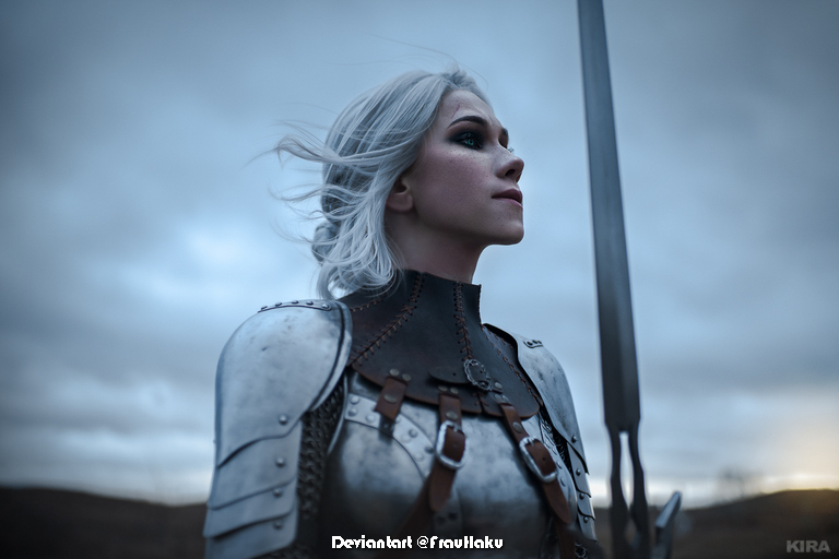 The Witcher 3 - Wild Hunt - Ciri (Cirilla Fiona Elen Riannon) (Klaus Wittmann) (Concept) Cosplay - portrait photo