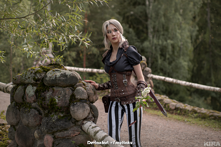 The Witcher 3 - Wild Hunt - Ciri (Cirilla Fiona Elen Riannon) (Klaus Wittmann) (Concept) Cosplay - recreation