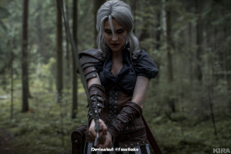 The Witcher 3 - Wild Hunt - Ciri (Cirilla Fiona Elen Riannon) (Klaus Wittmann) (Concept) Cosplay - portrait photo